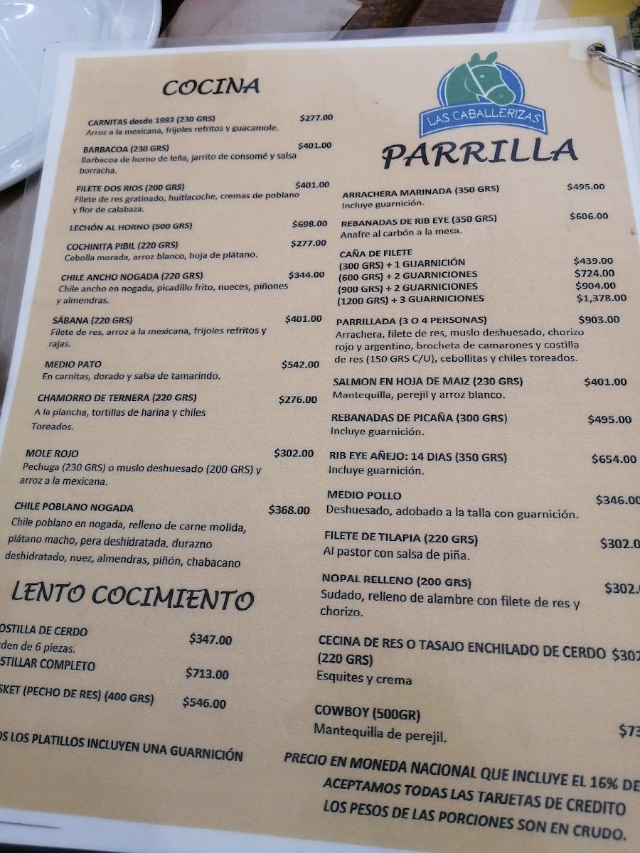 Restaurante las Caballerizas Photo Menu 4