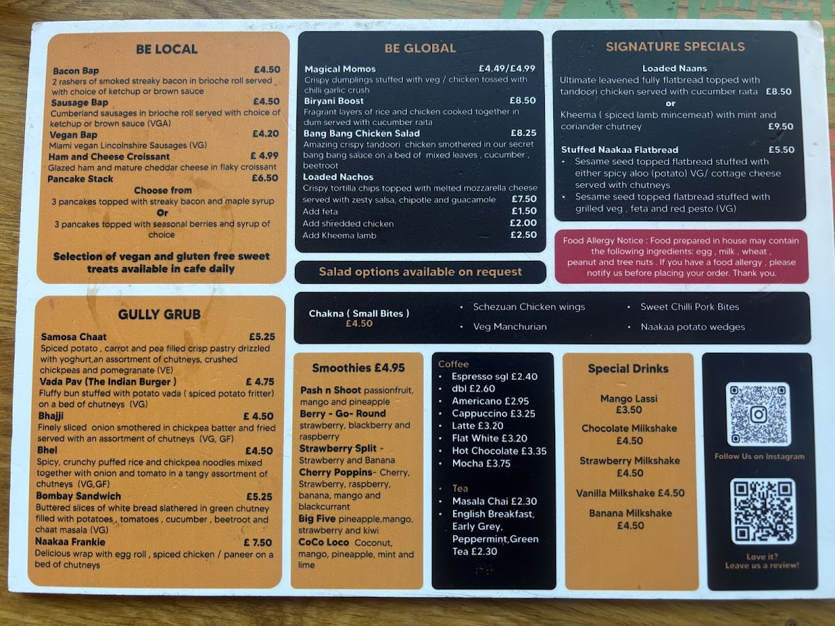 NAAKAA- THE FOODIES CORNER Photo Menu 1