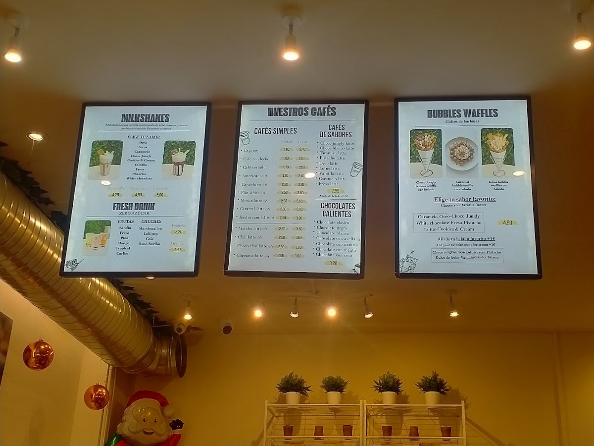 Bubble Jungly Photo Menu 2