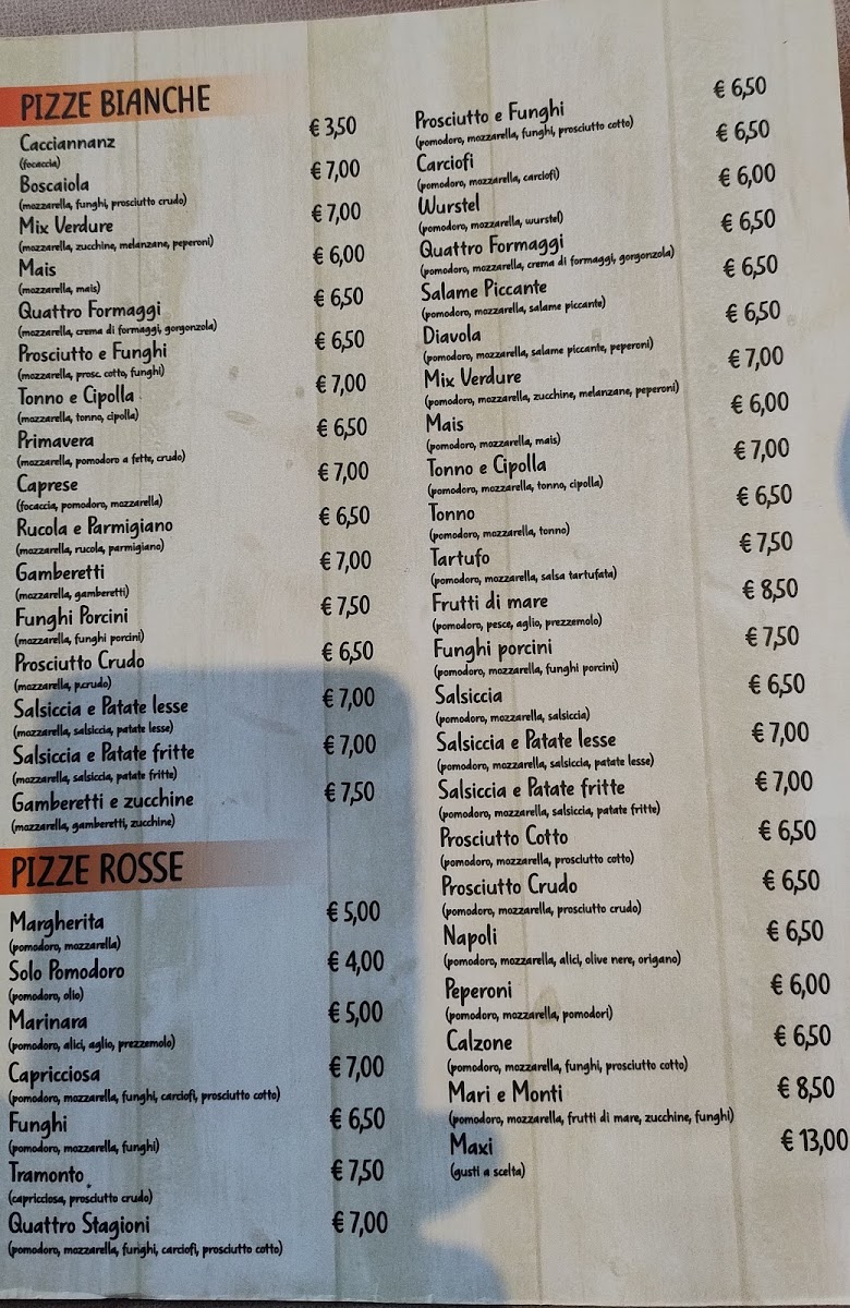 Hotel Ristorante Pizzeria Tramonto Photo Menu 4