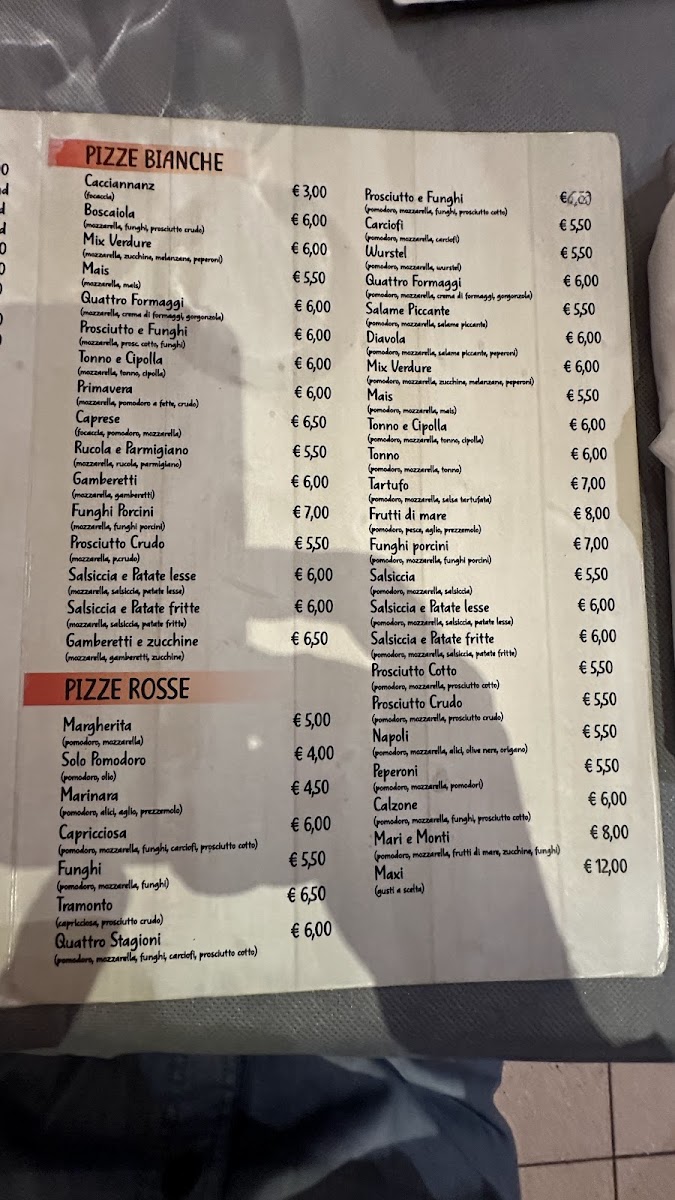Hotel Ristorante Pizzeria Tramonto Photo Menu 8