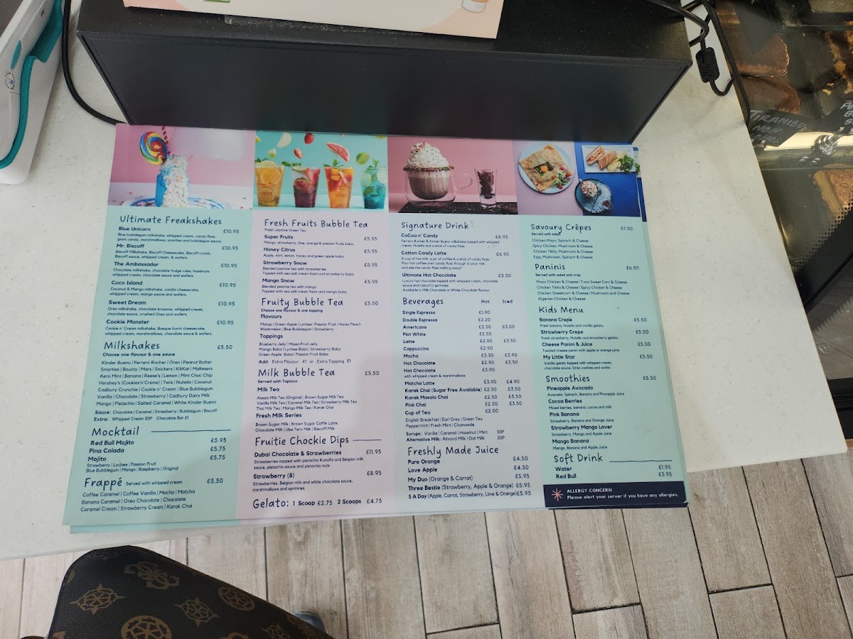 Candy Floss Creperie (Leytonstone) Photo Menu 5