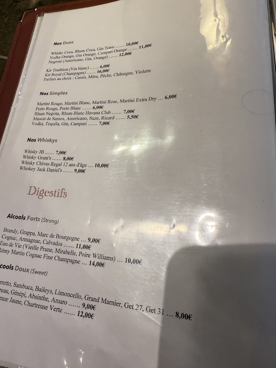 Le Marmiton de Lutèce Photo Menu 8