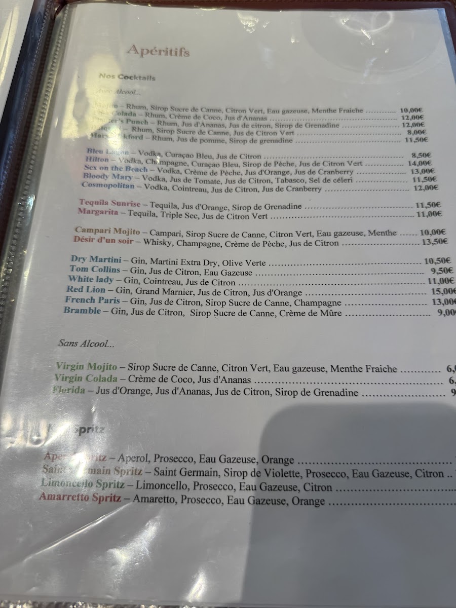 Le Marmiton de Lutèce Photo Menu 9