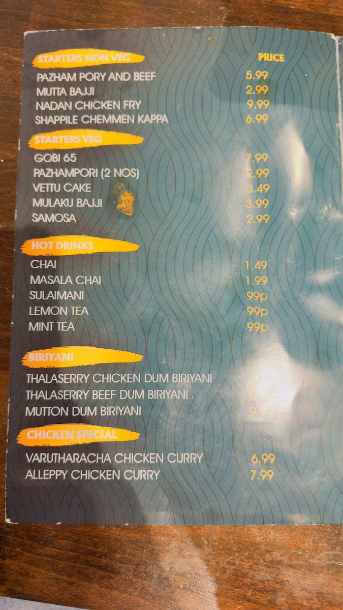 Naadan Spicy - Kerala Restaurant Photo Menu 3