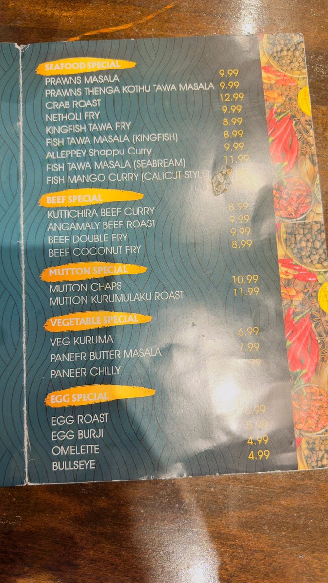 Naadan Spicy - Kerala Restaurant Photo Menu 4