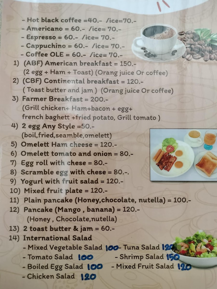 Anny restaurantand Bar Photo Menu 3