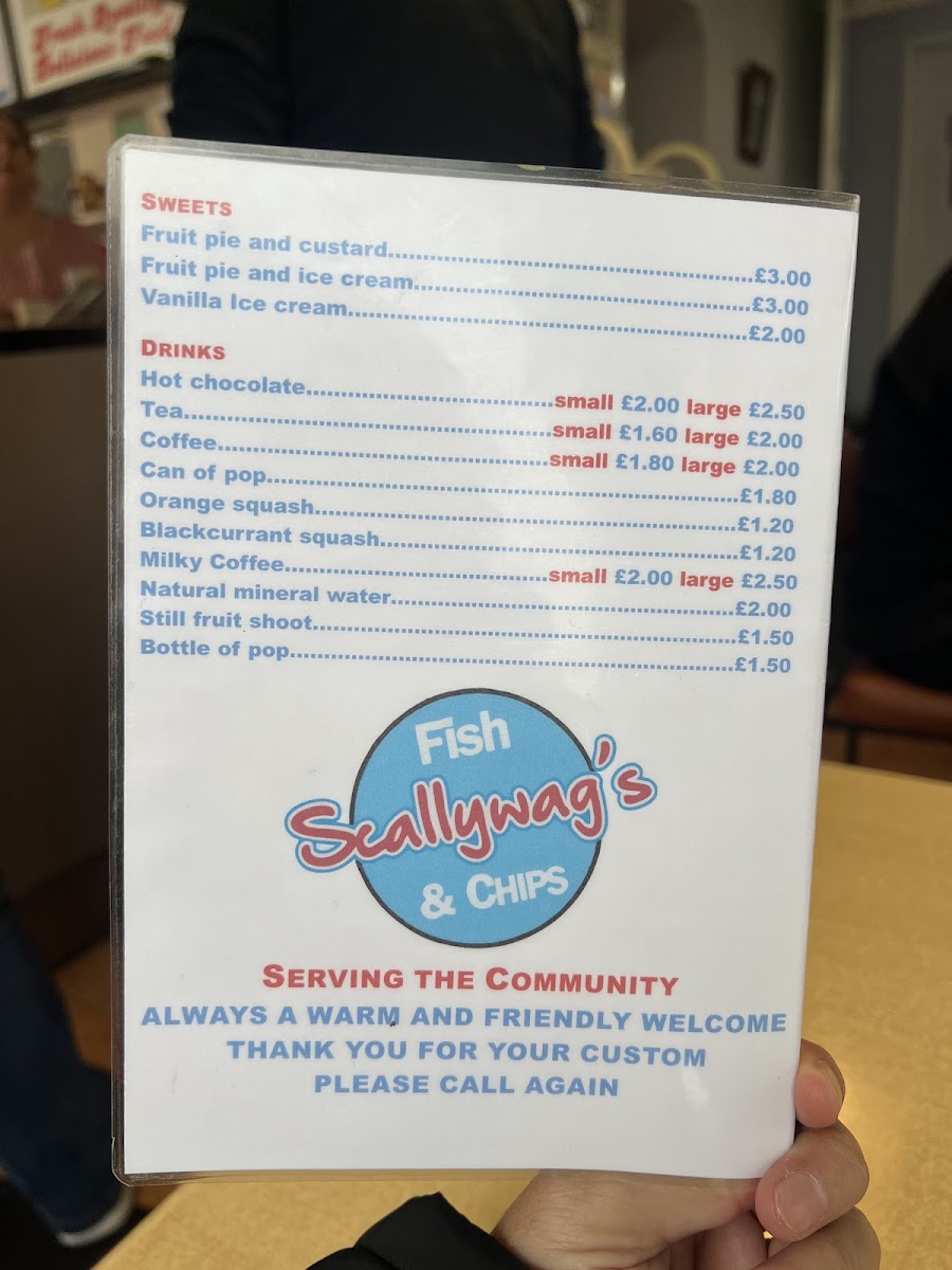 Scallywags Photo Menu 2