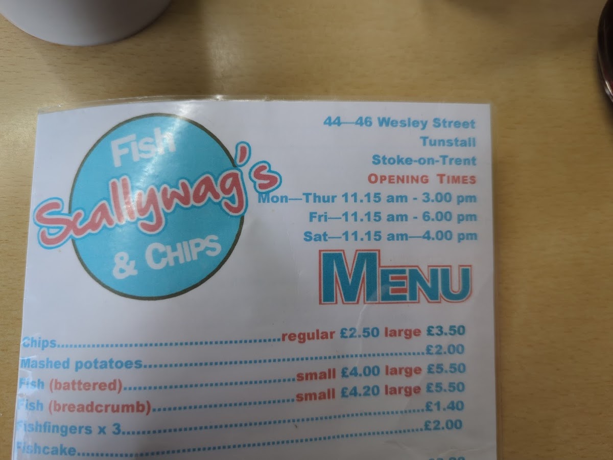 Scallywags Photo Menu 4