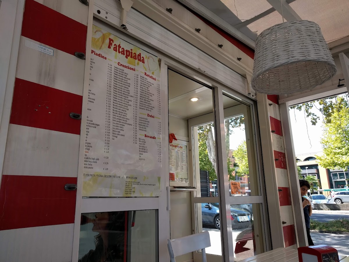 Fatapiada 2002 Stadium Piadina Kiosk Photo Menu 3