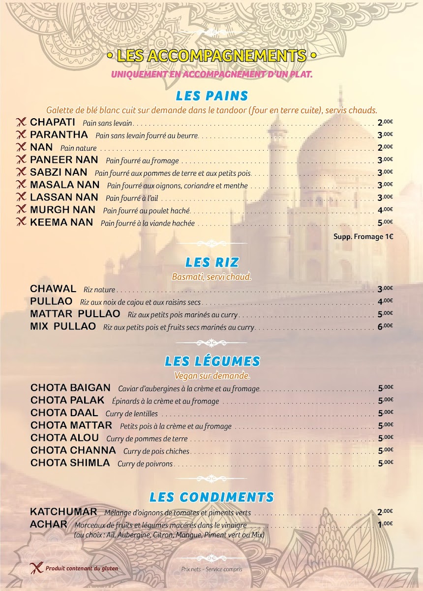 Le Thali Photo Menu 2