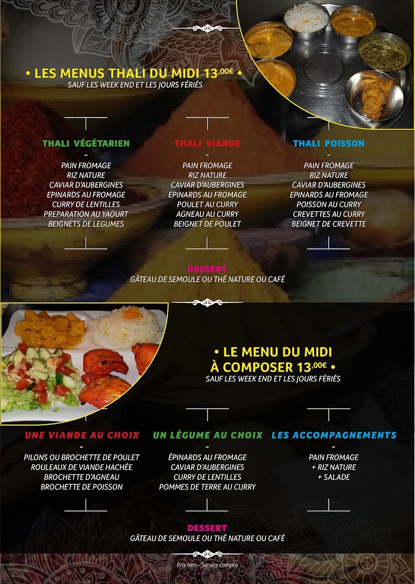 Le Thali Photo Menu 7
