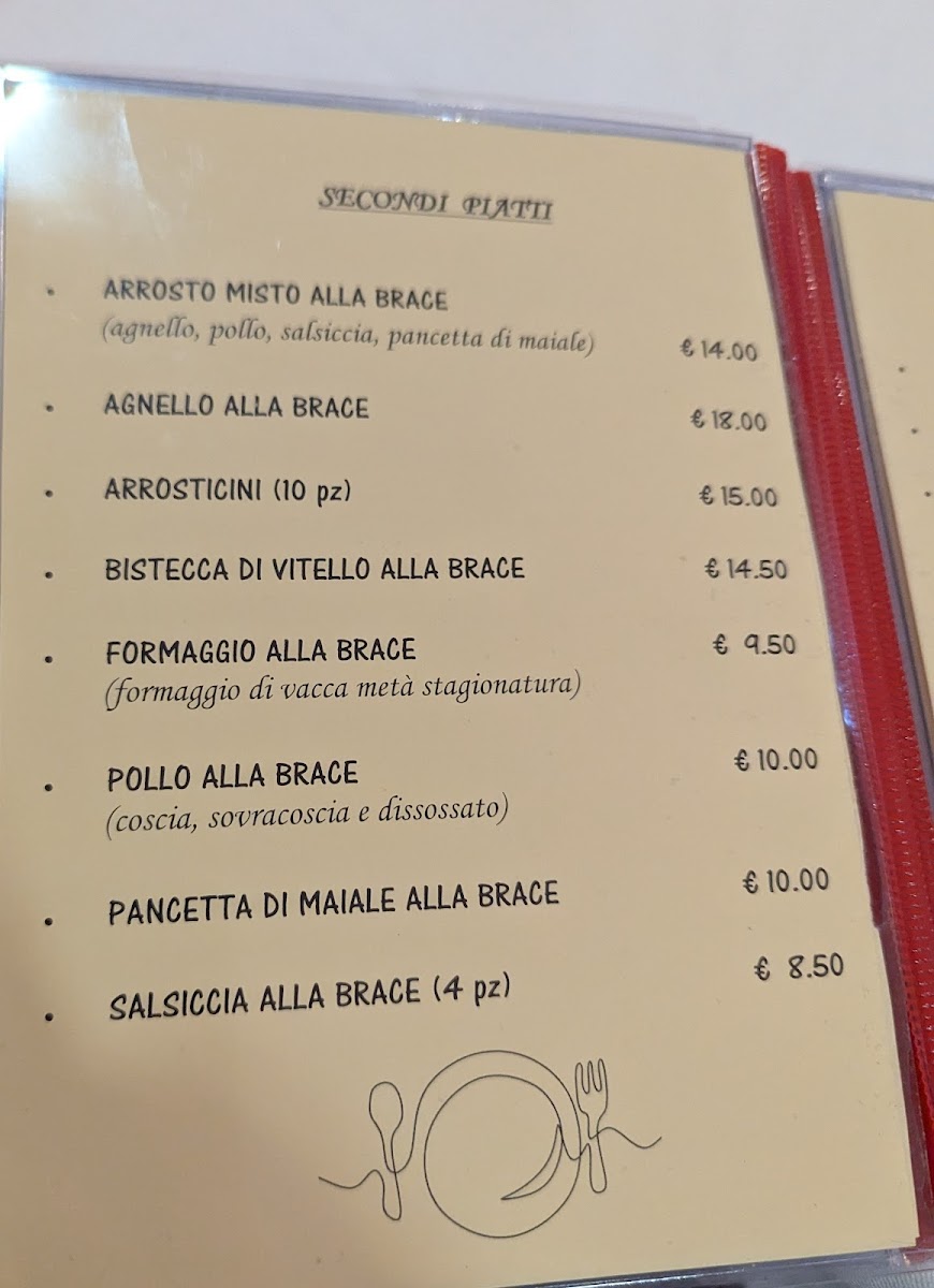 Collina del Cavaliere Photo Menu 2