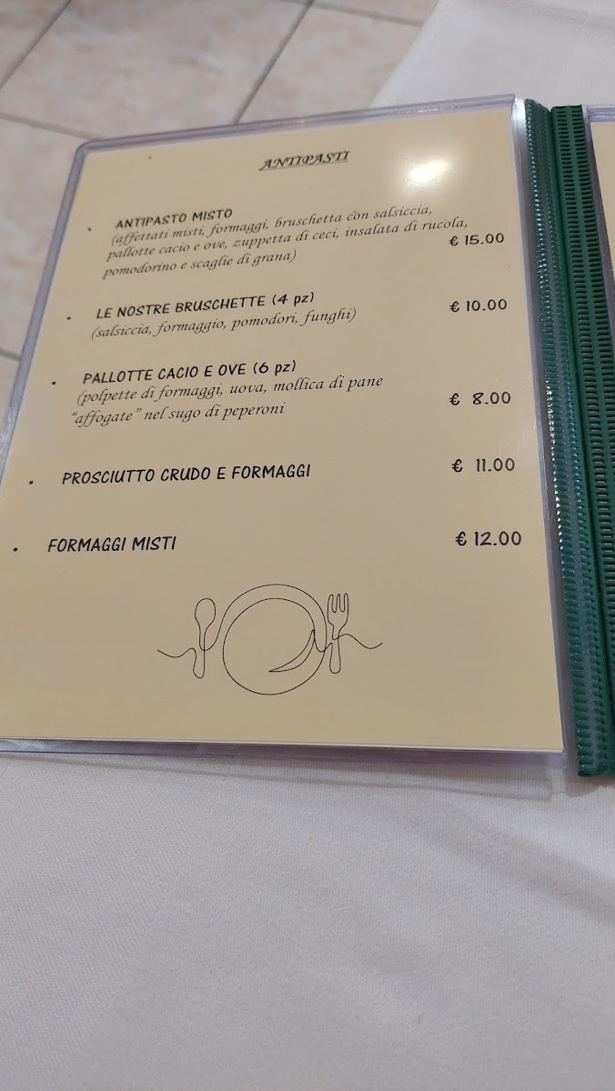 Collina del Cavaliere Photo Menu 7