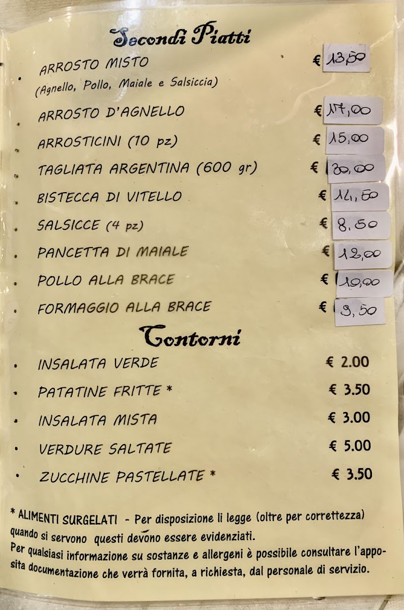 Collina del Cavaliere Photo Menu 9