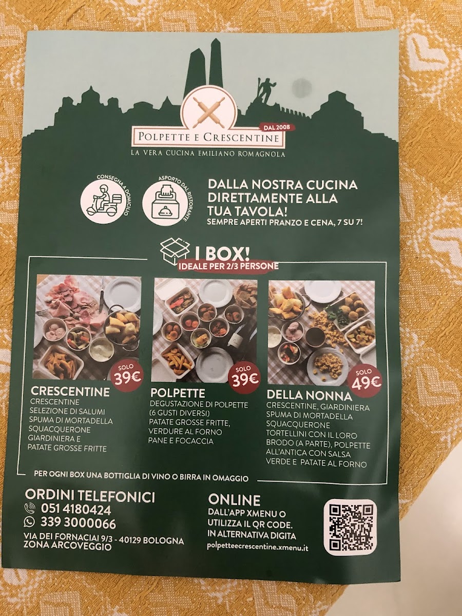 Polpette e Crescentine - Via dei Fornaciai Photo Menu 5