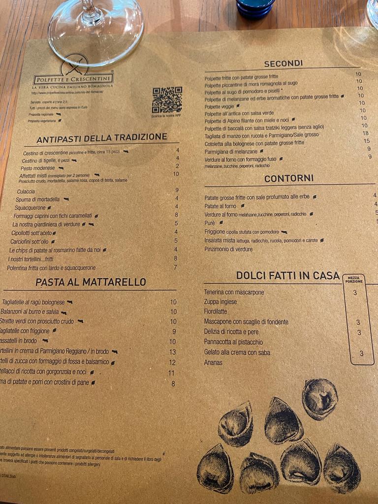 Polpette e Crescentine - Via dei Fornaciai Photo Menu 9