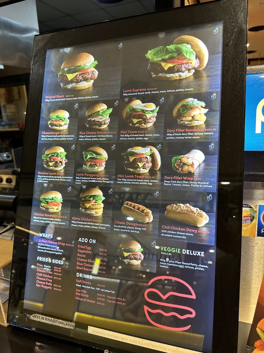 Fuel Shack Quil City Mall Photo Menu 1