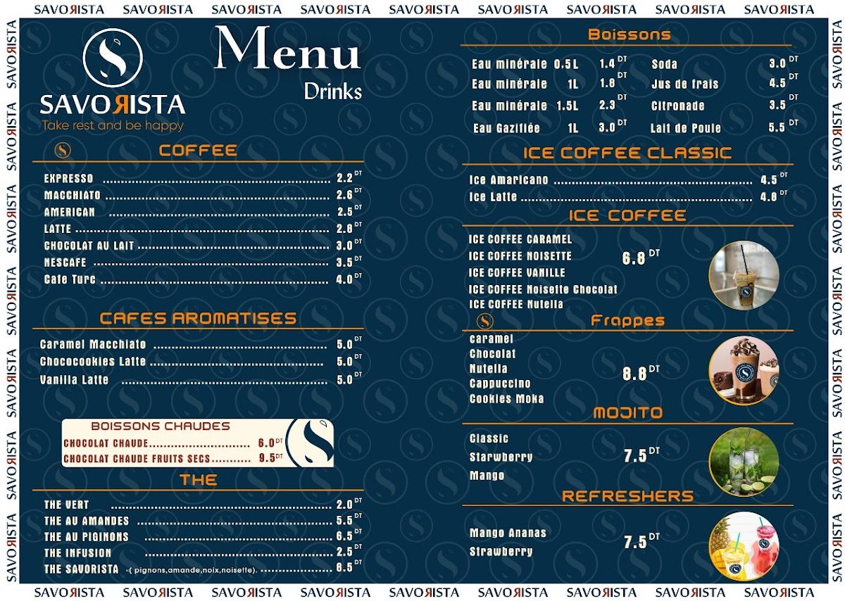 Savorista Photo Menu 2