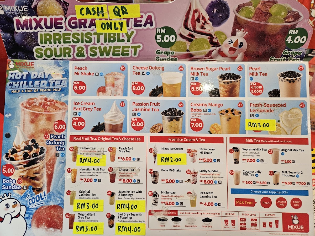 Mixue Bandar Seri Putra Photo Menu 9