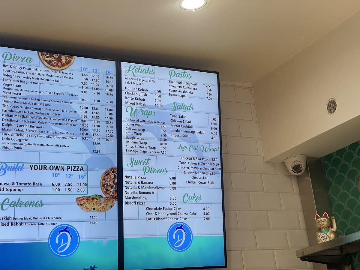 Dolphin Fish & Chip Shop Photo Menu 4