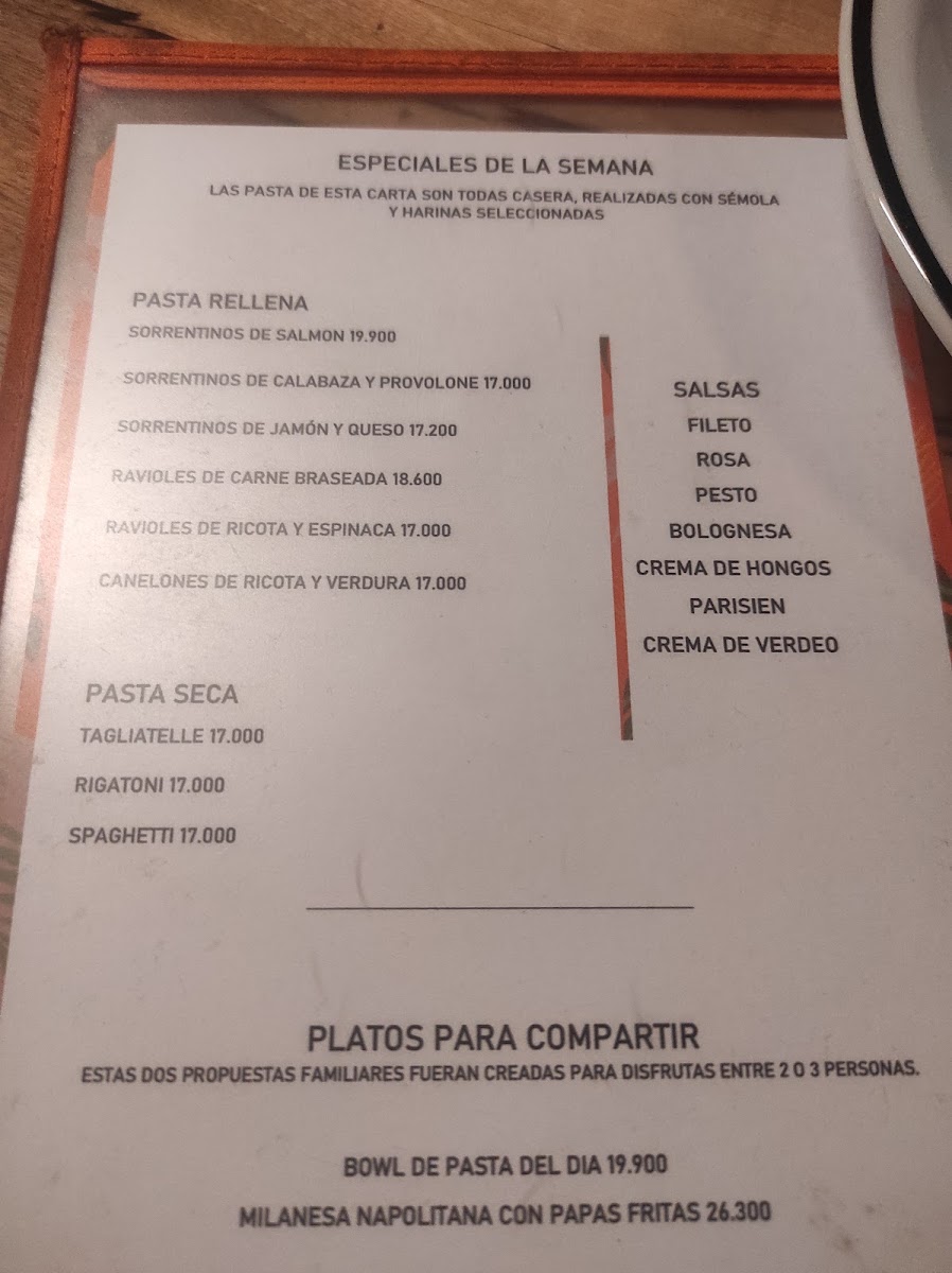 Italica Pizza Bar Photo Menu 1