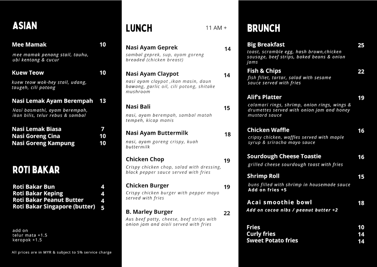 ki cafe Photo Menu 1