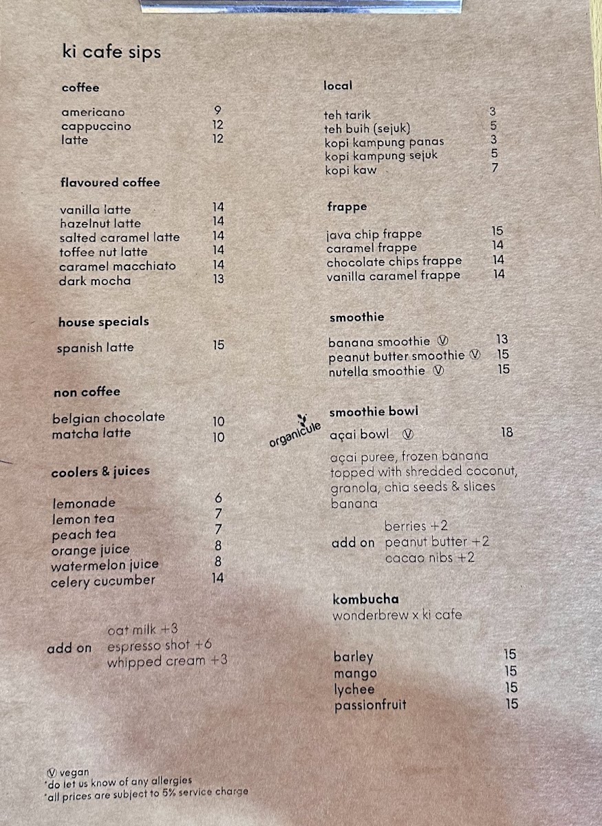 ki cafe Photo Menu 3