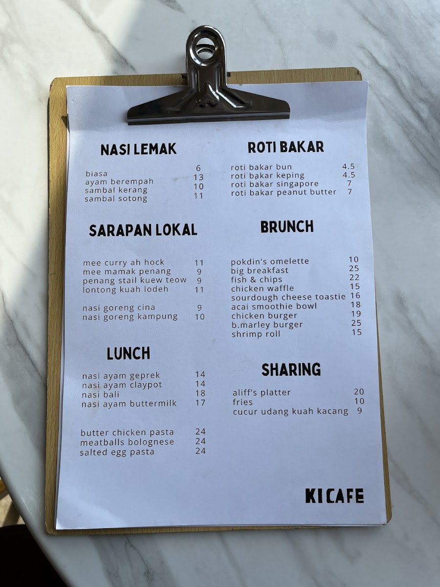 ki cafe Photo Menu 5