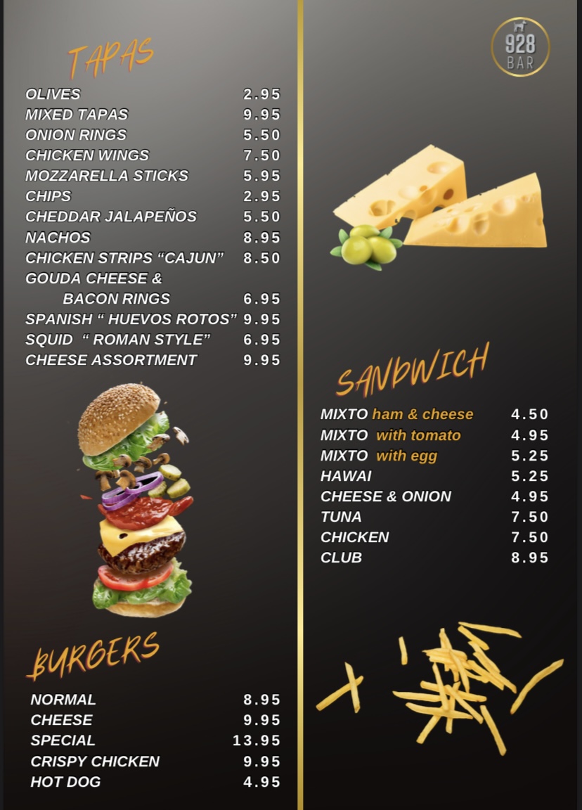 928 Bar Photo Menu 6