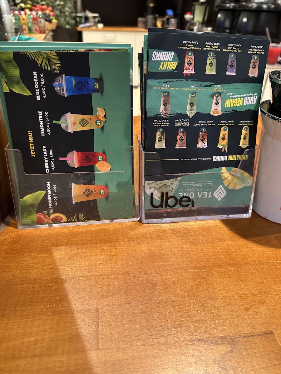 Tea One in Skyline Plaza Photo Menu 7