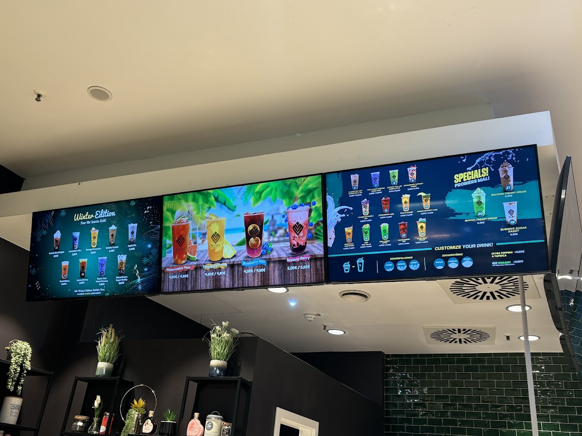 Tea One in Skyline Plaza Photo Menu 8