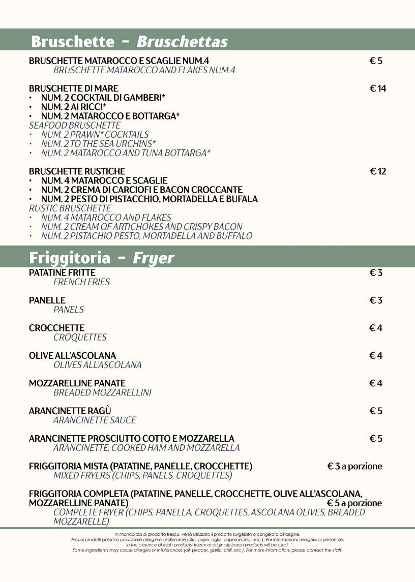 Ristorante Pizzeria Pepe Nero 2 .0 Photo Menu 1