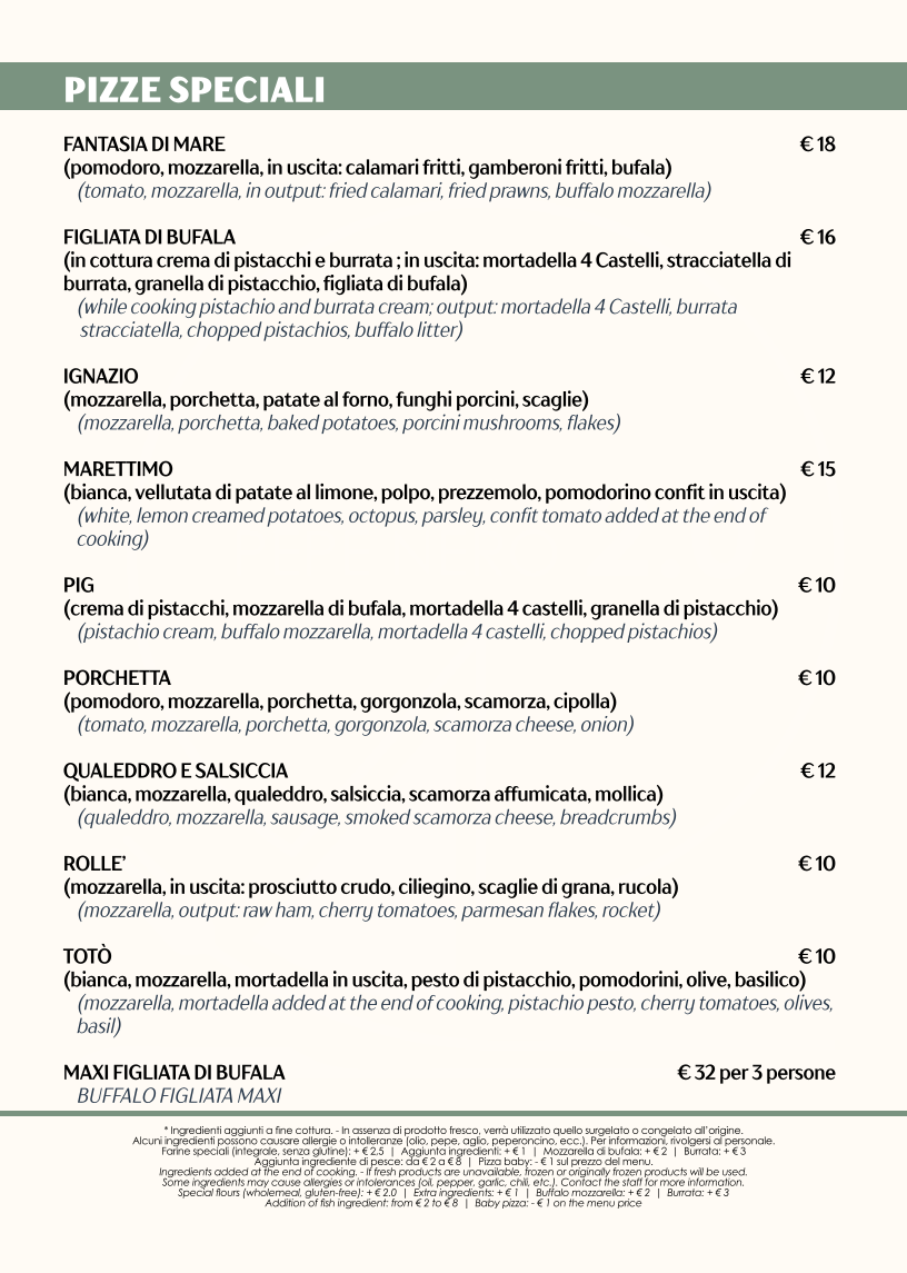 Ristorante Pizzeria Pepe Nero 2 .0 Photo Menu 10
