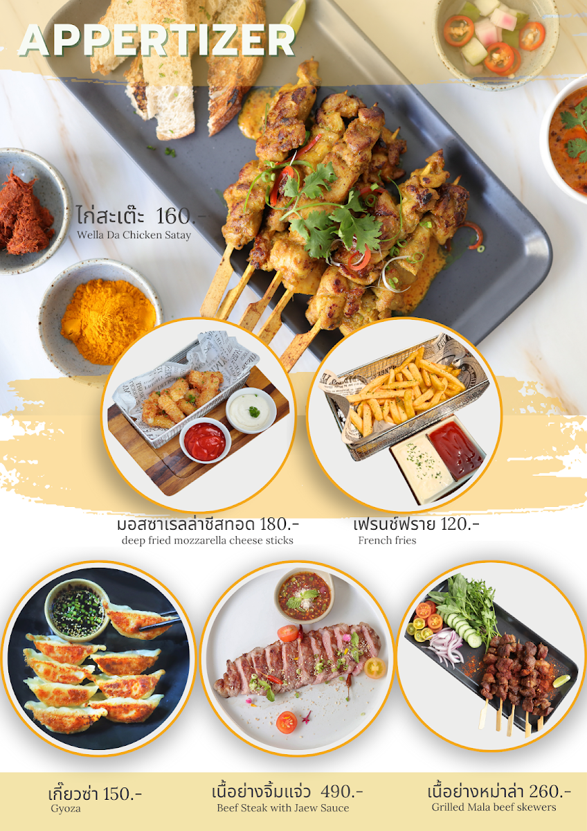 Wella Da Cafe Photo Menu 3