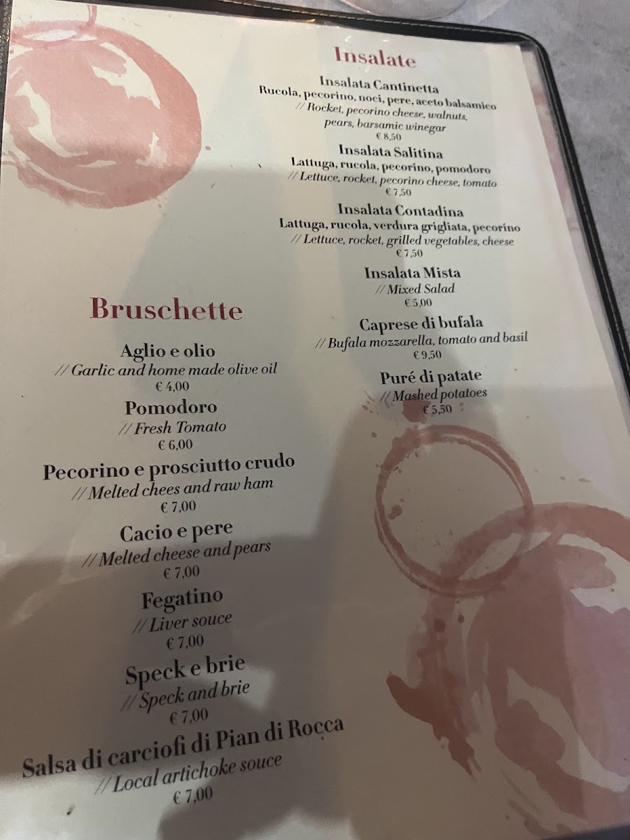 La Cantinetta Photo Menu 3