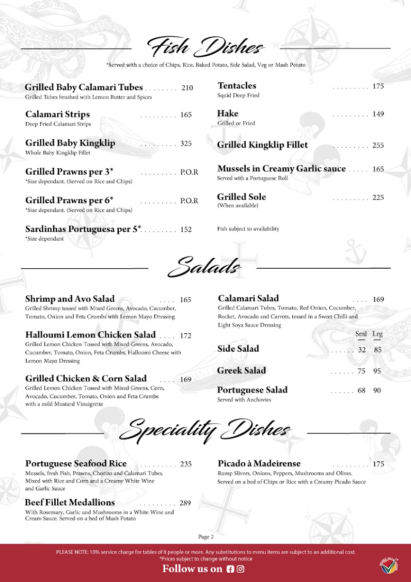 Dias Tavern Willowbridge Portuguese Restaurant Photo Menu 3