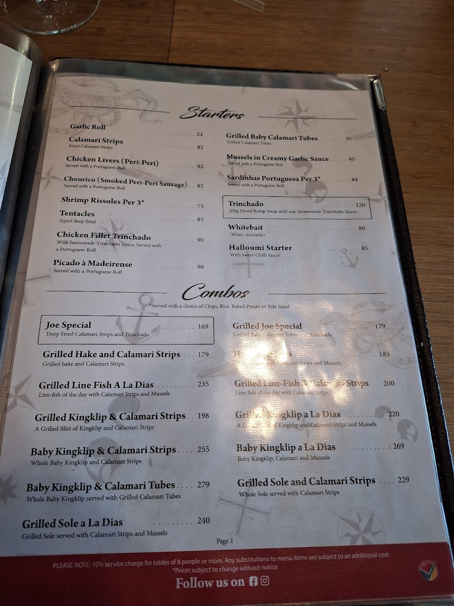 Dias Tavern Willowbridge Portuguese Restaurant Photo Menu 6
