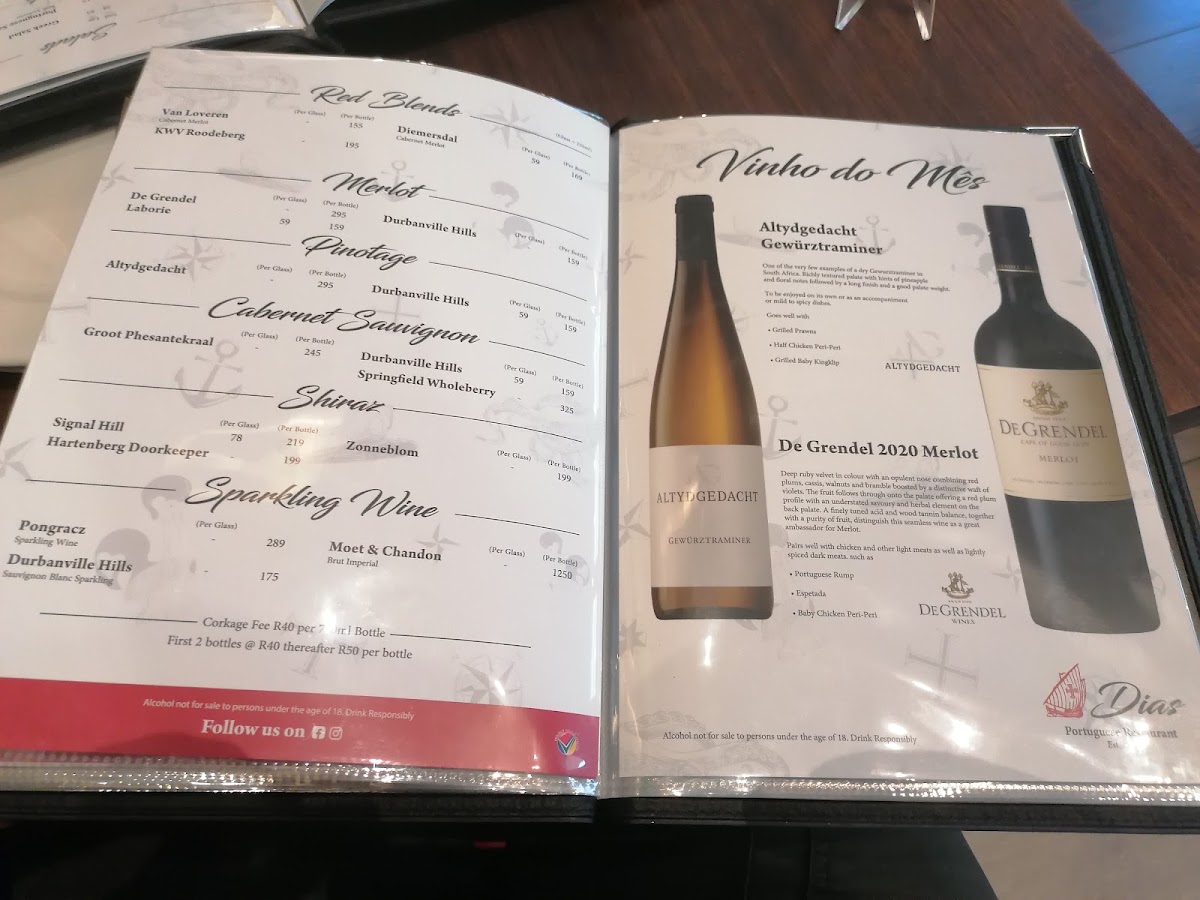 Dias Tavern Willowbridge Portuguese Restaurant Photo Menu 7