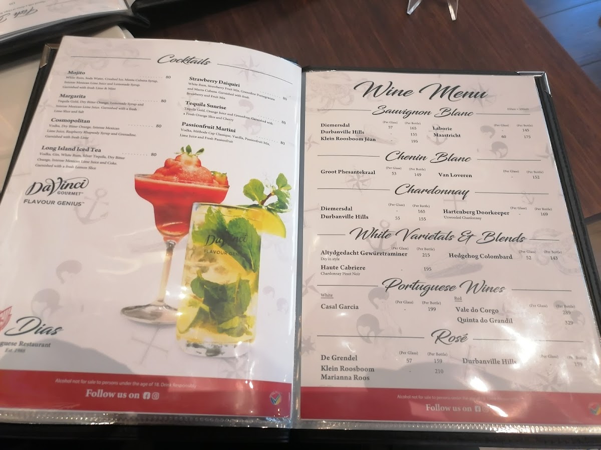 Dias Tavern Willowbridge Portuguese Restaurant Photo Menu 8