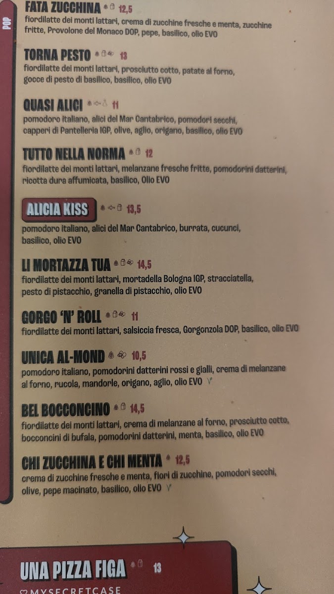 Fradiavolo Pizzeria - Milano Premuda Photo Menu 5