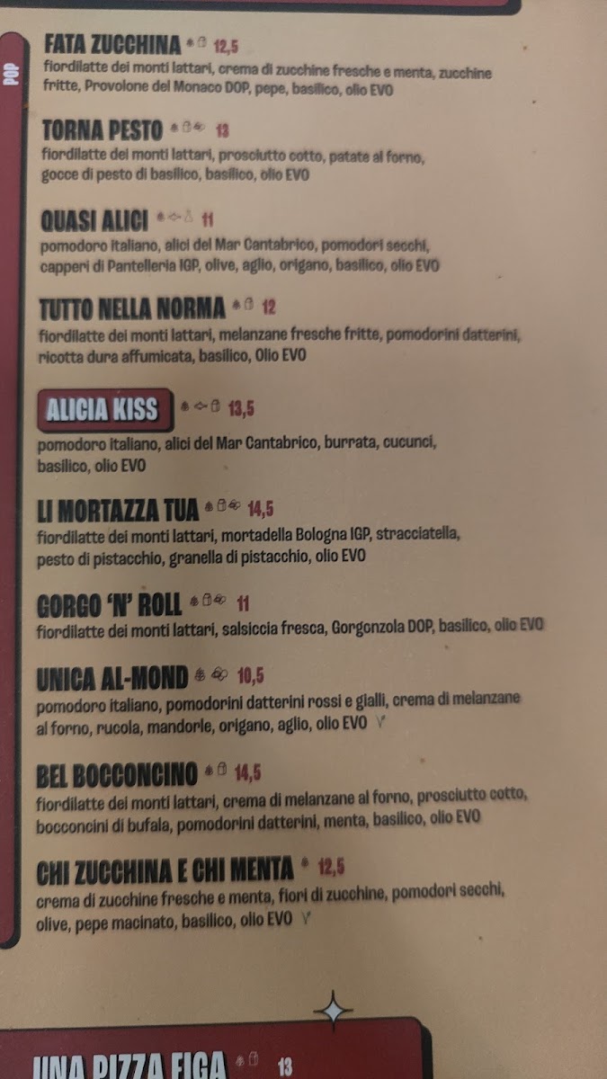 Fradiavolo Pizzeria - Milano Premuda Photo Menu 7