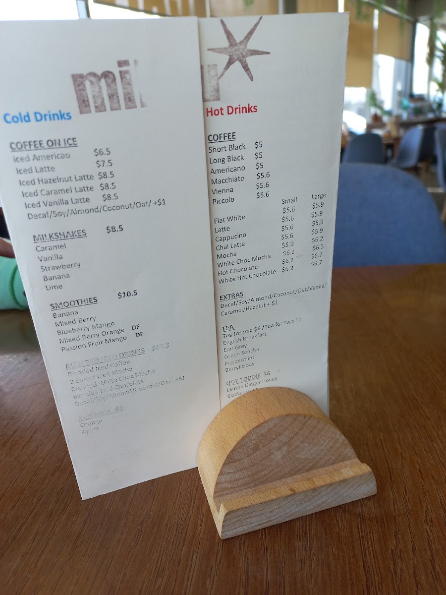 Milieu Cafe Photo Menu 2