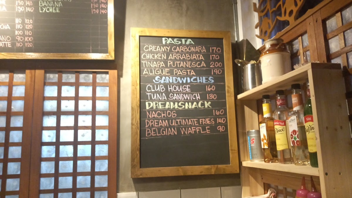 Dream Latte Cafe Photo Menu 2