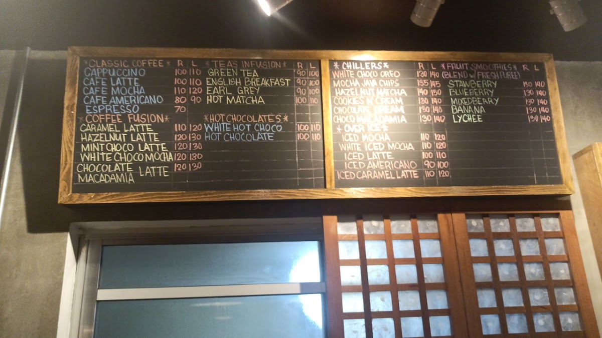 Dream Latte Cafe Photo Menu 3