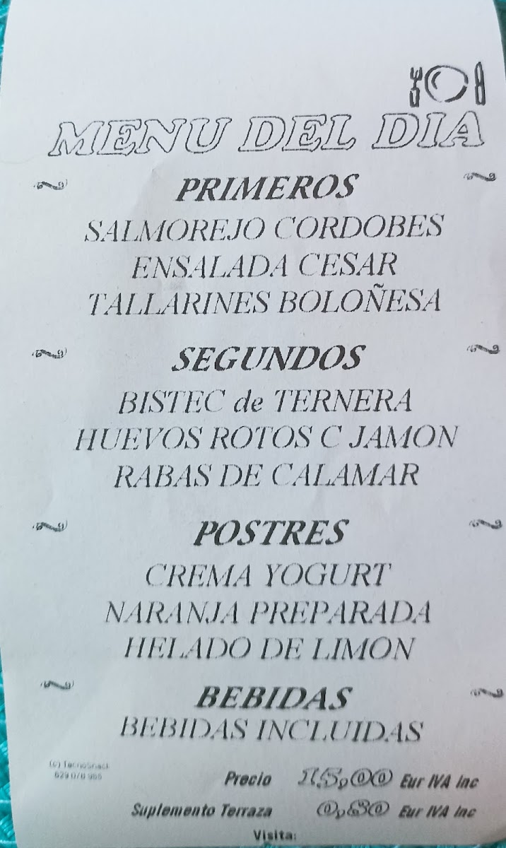 Restaurante El Lago Photo Menu 4