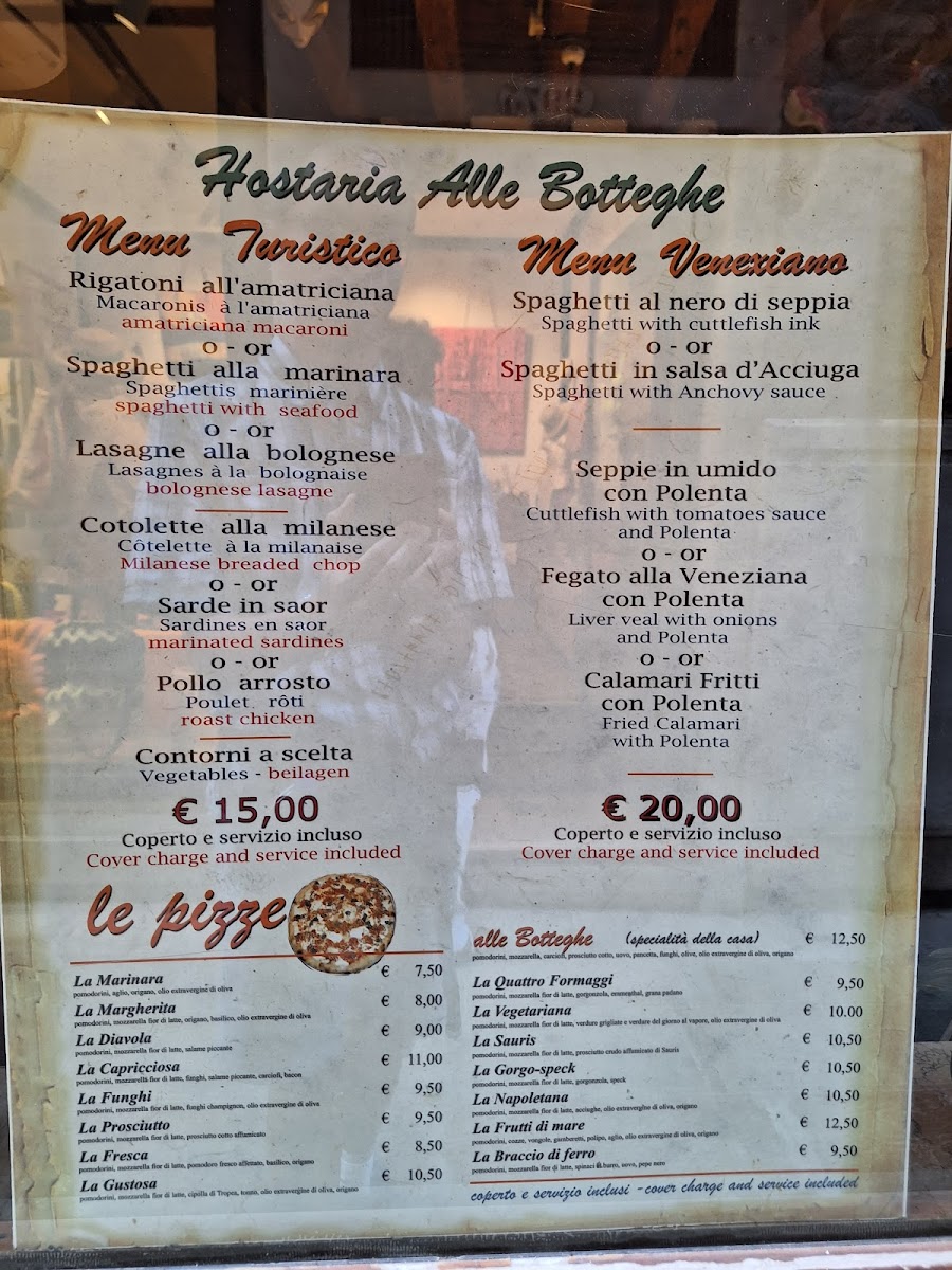 Ristorante Osteria alle Bottega Photo Menu 8