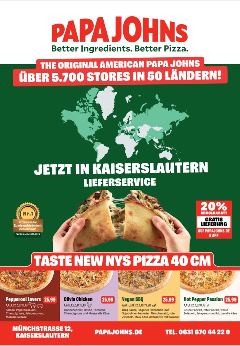 Papa John's Pizza Kaiserslautern Photo Menu 4