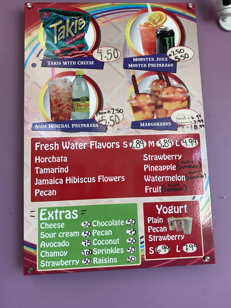 Milin's Ice Cream Photo Menu 2