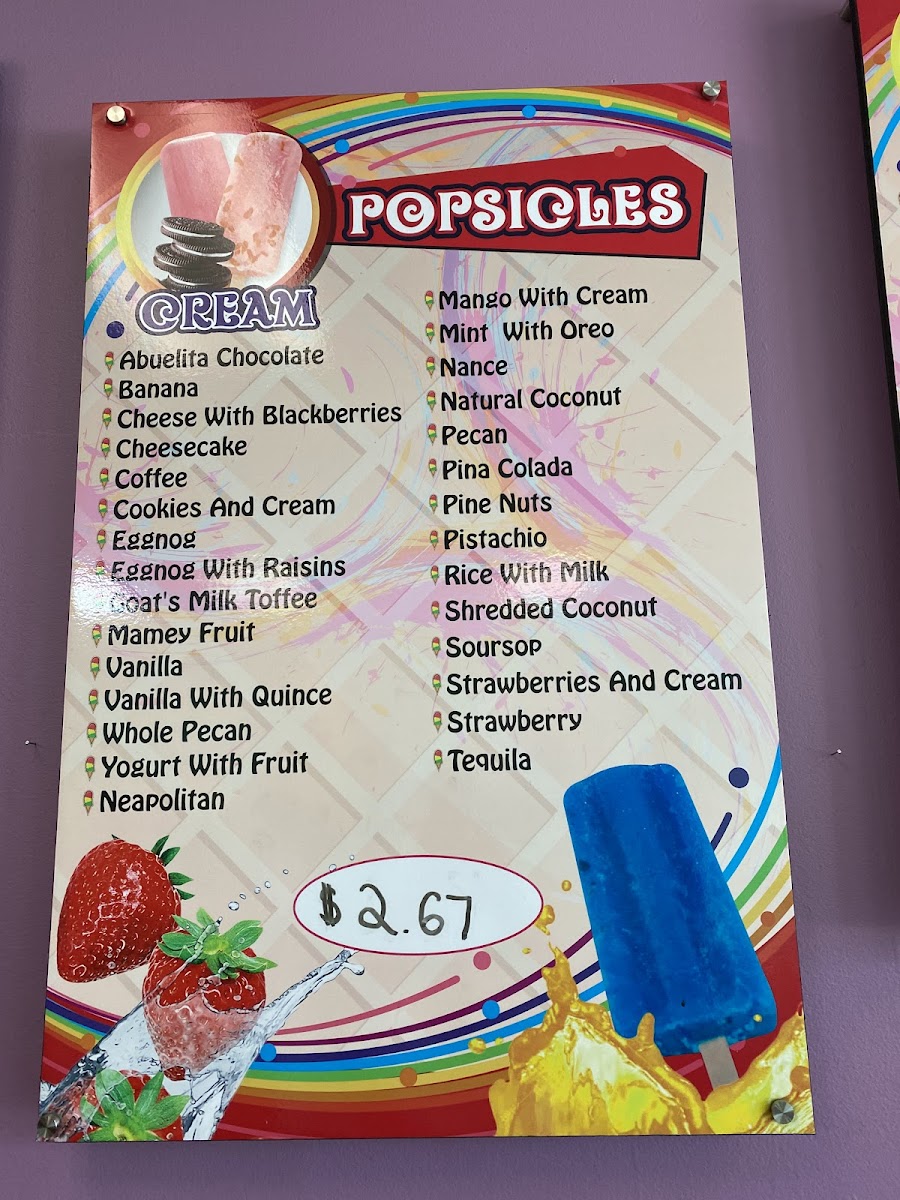 Milin's Ice Cream Photo Menu 4